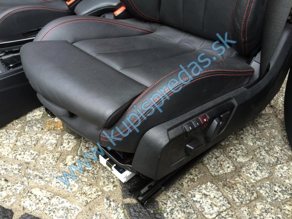 Predné-zadné kožené sedačky + tapacíry BMW 4 F33 CABRIO